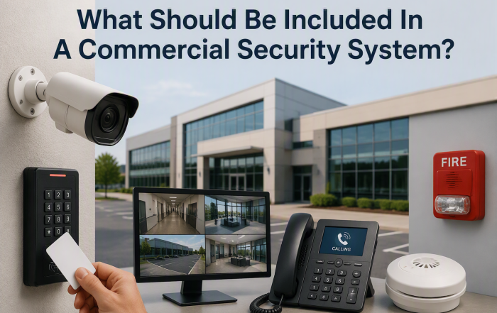 What Should Be Included In A Commercial Security System?