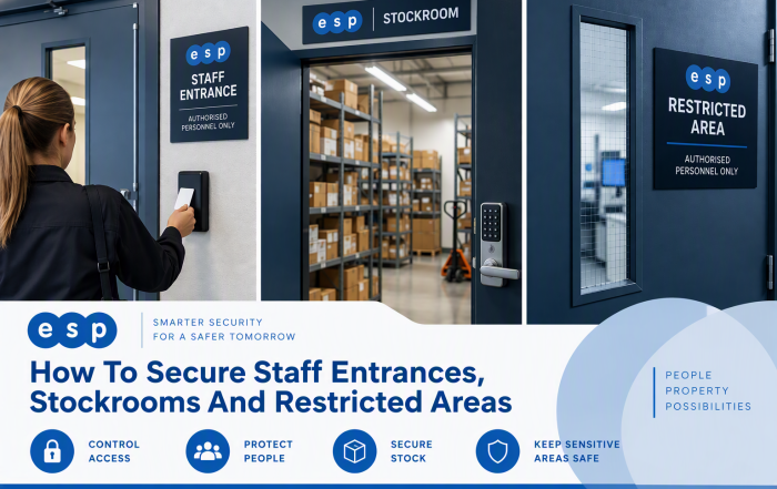 How To Secure Staff Entrances, Stockrooms And Restricted Areas